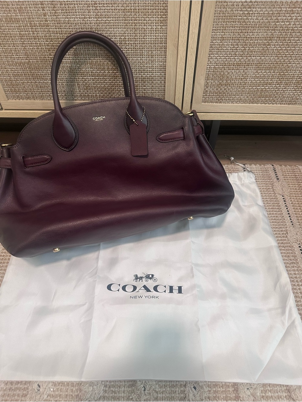 Coach Soft Empire Carryall Bag 40 - Picture 6 of 8